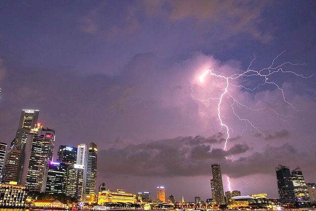 It’s a dark stormy day here in South Florida. Looks like rainy season has moved in a few weeks early. Every few moments the afternoon crackles with the sights and sounds of lightning streaking across the sky. I’m happy I’m indoors.